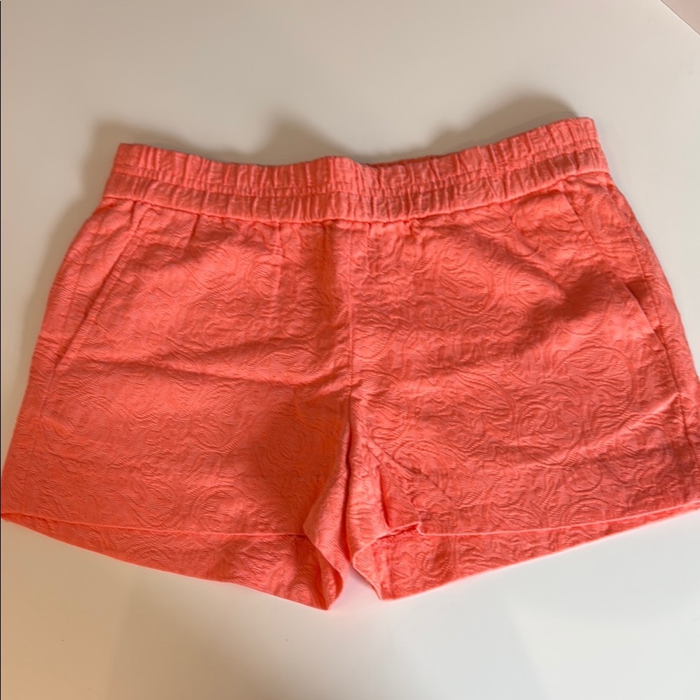 J. Crew Pink High Waist Shorts Lightweight Casual